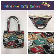 Medium Tote Bag - Vintage Cars